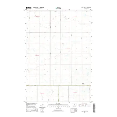 2015 Map of Rezac Lake NE, 2015 Print