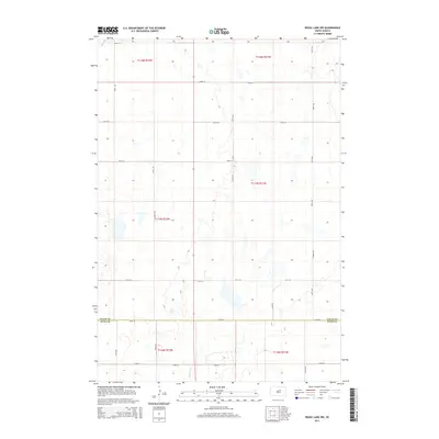 2015 Map of Rezac Lake NW, 2015 Print
