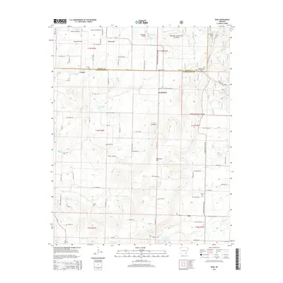 2014 Map of Rhea, 2014 Print