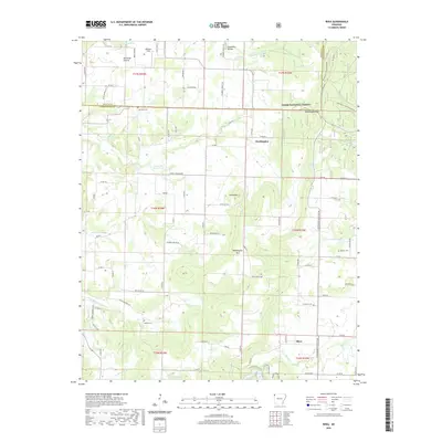2020 Map of Rhea, 2020 Print
