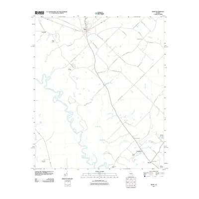 2011 Map of Rhine, 2011 Print