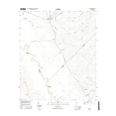 2014 Map of Rhine, 2014 Print