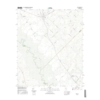 2017 Map of Rhine, 2017 Print