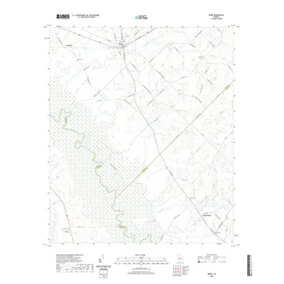 2020 Map of Rhine, 2020 Print