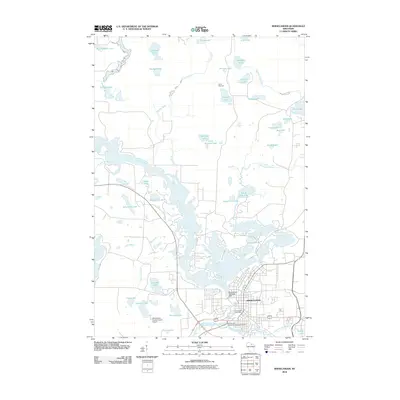 2010 Map of Rhinelander, 2010 Print