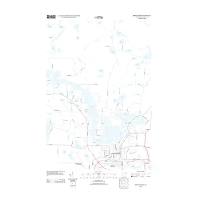 2013 Map of Rhinelander, 2013 Print