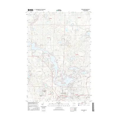 2015 Map of Rhinelander, 2015 Print