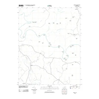 2010 Map of Rhoda, 2010 Print