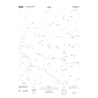 2013 Map of Rhoda, 2013 Print