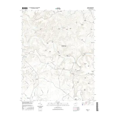 2016 Map of Rhoda, 2016 Print