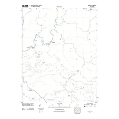 2011 Map of Rhodell, 2011 Print