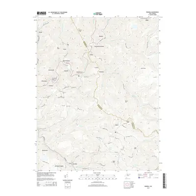 2014 Map of Rhodell, 2014 Print