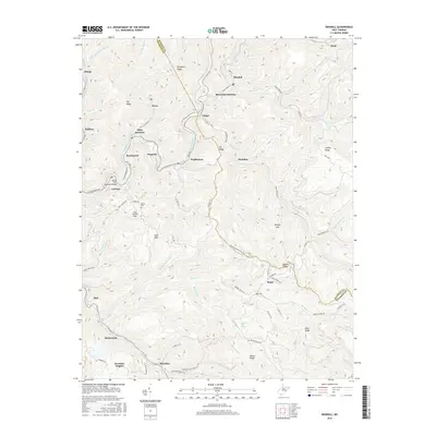 2016 Map of Rhodell, 2016 Print