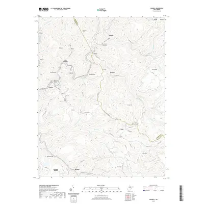 2019 Map of Rhodell, 2019 Print