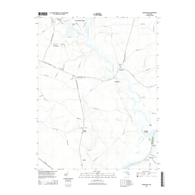 2014 Map of Rhodesdale, 2014 Print