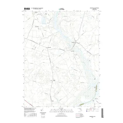 2016 Map of Rhodesdale, 2016 Print