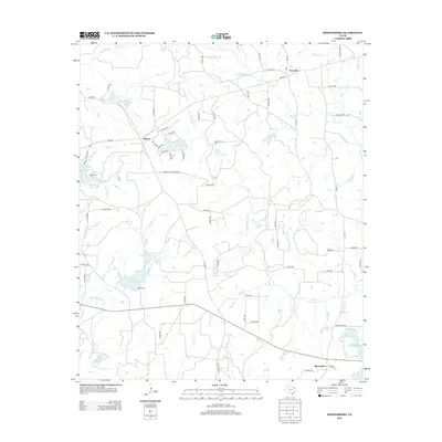 2012 Map of Rhonesboro, 2012 Print