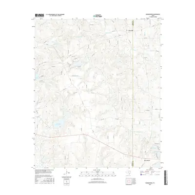 2016 Map of Rhonesboro, 2016 Print