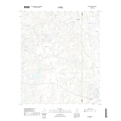 2019 Map of Rhonesboro, 2019 Print