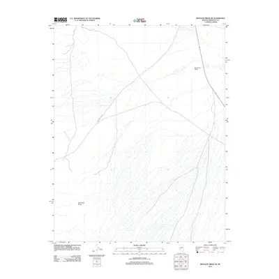 2012 Map of Rhyolite Ridge NE, 2012 Print