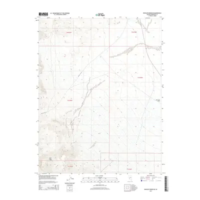 2015 Map of Rhyolite Ridge NE, 2015 Print