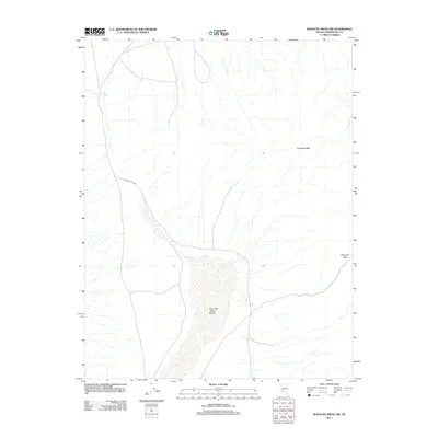 2011 Map of Rhyolite Ridge NW, 2011 Print