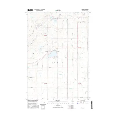 2015 Map of Rib Lake, 2015 Print