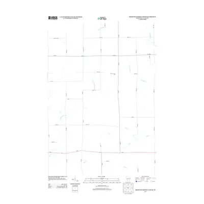 2013 Map of Rib River Lookout Tower, 2013 Print