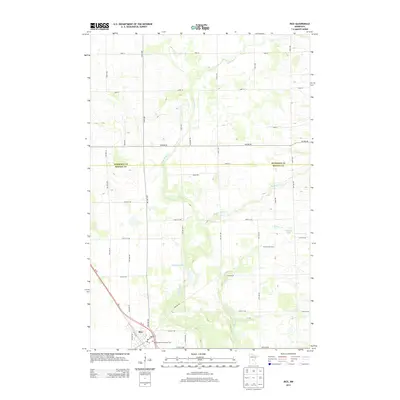 2013 Map of Rice, 2013 Print