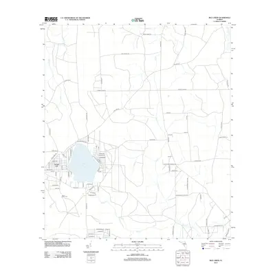 2012 Map of Rice Creek, 2012 Print