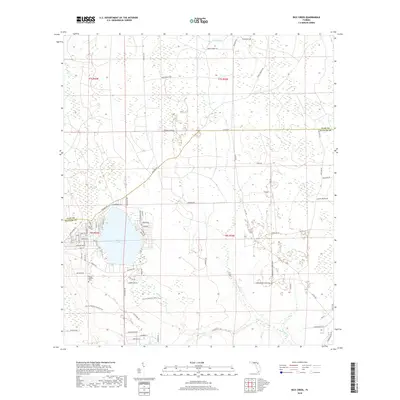 2018 Map of Rice Creek, 2018 Print
