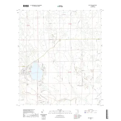 2021 Map of Rice Creek, 2021 Print