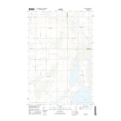 2017 Map of Rice Lake, 2017 Print