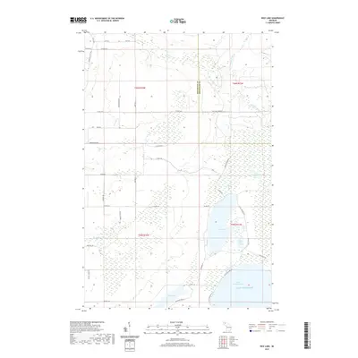 2019 Map of Rice Lake, 2019 Print