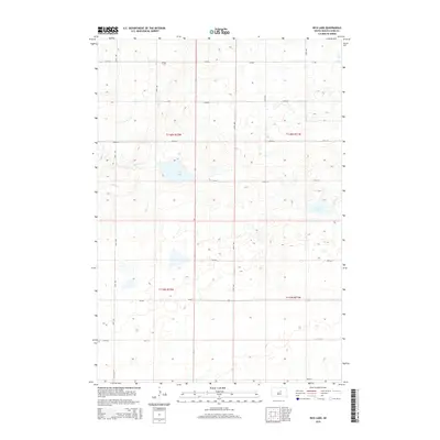2015 Map of Rice Lake, 2015 Print