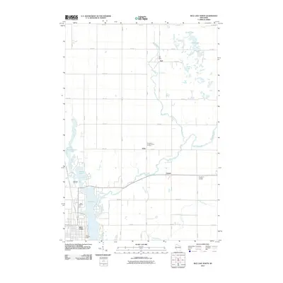 2010 Map of Rice Lake North, 2010 Print