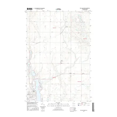 2015 Map of Rice Lake North, 2015 Print