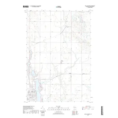2018 Map of Rice Lake North, 2018 Print
