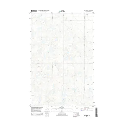 2014 Map of Rice Lake NW, 2014 Print