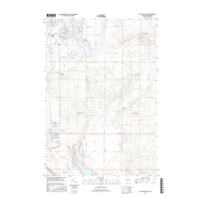 2015 Map of Rice Lake South, 2015 Print