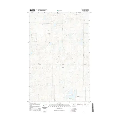 2014 Map of Rice Lake, 2014 Print