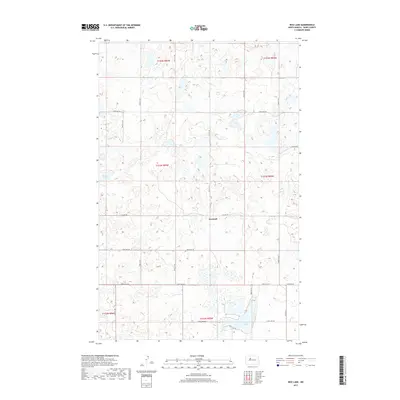 2017 Map of Rice Lake, 2017 Print