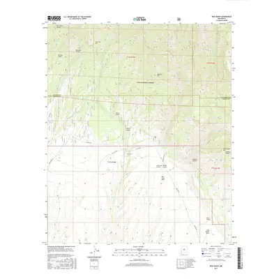 2017 Map of Rice Ranch, 2017 Print
