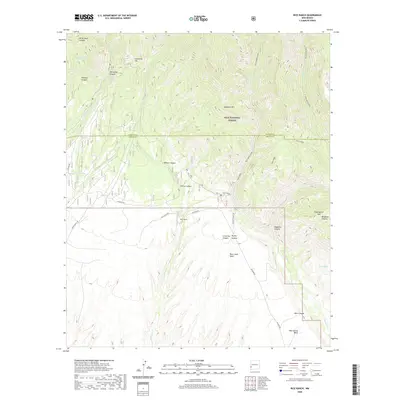 2020 Map of Rice Ranch, 2020 Print