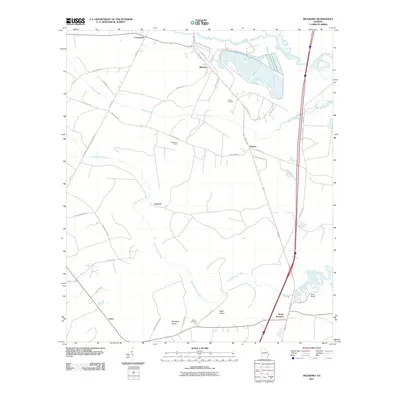 2011 Map of Riceboro, 2011 Print