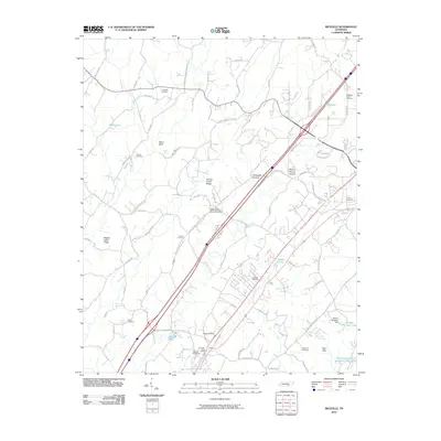 2010 Map of Riceville, 2010 Print