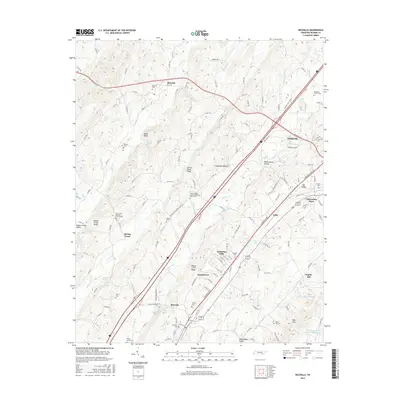 2016 Map of Riceville, 2016 Print