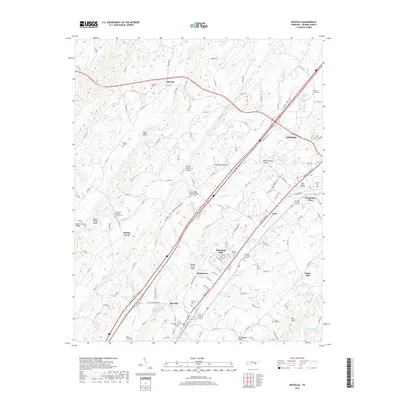 2019 Map of Riceville, 2019 Print