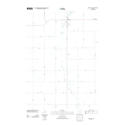 2013 Map of Riceville, 2013 Print