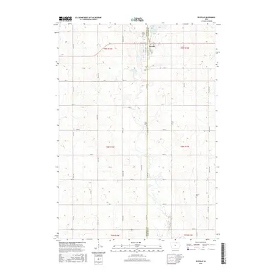 2015 Map of Riceville, 2015 Print